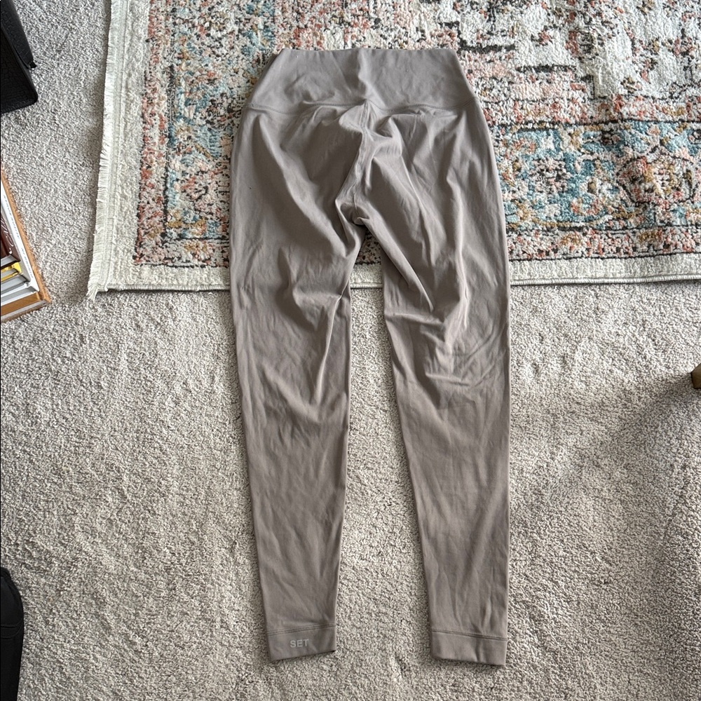 Set Active SportBody Gray Leggings - Picture 5 of 7